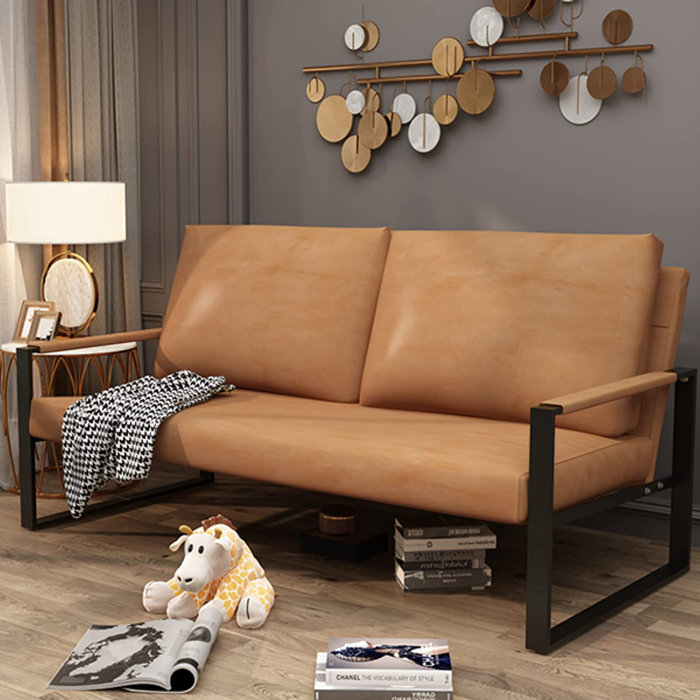 Ebern Designs Depander 45.7'' Upholstered Loveseat & Reviews Wayfair